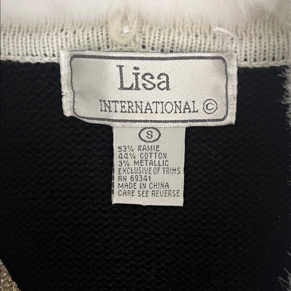 Lisa International Holiday Cardigan - Picture 2 of 5